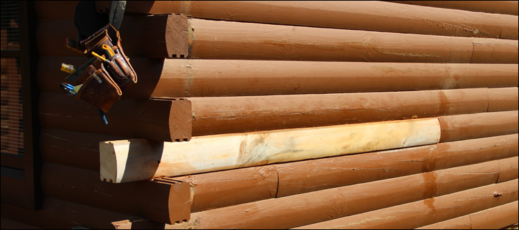 Log Home Damage Repair  Montgomery County, Virginia
